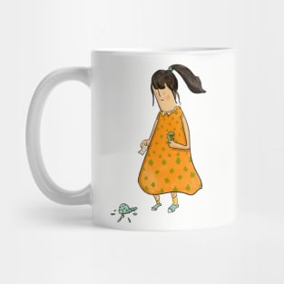 ice cream lady Mug